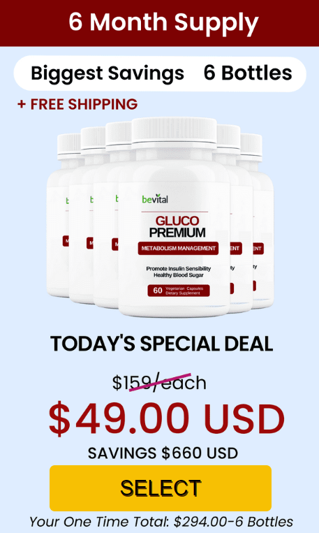 Gluco Premium Six Bottle Price